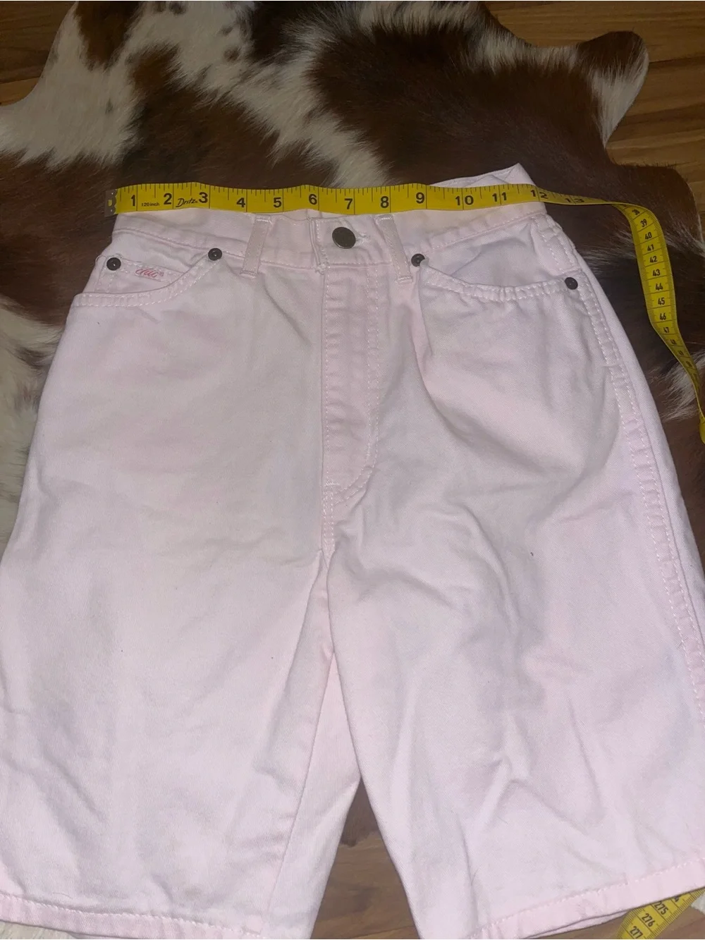 Vintage CHIC brand light pink Bermuda shorts size 24 (0) GUC